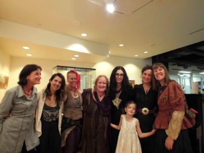 Some of the Artists: Ann Berg, Helene Athanasiadis, Barb Sparks, Katie Roberts, Carmela Leone, Jinari Mountain, Alis Maun